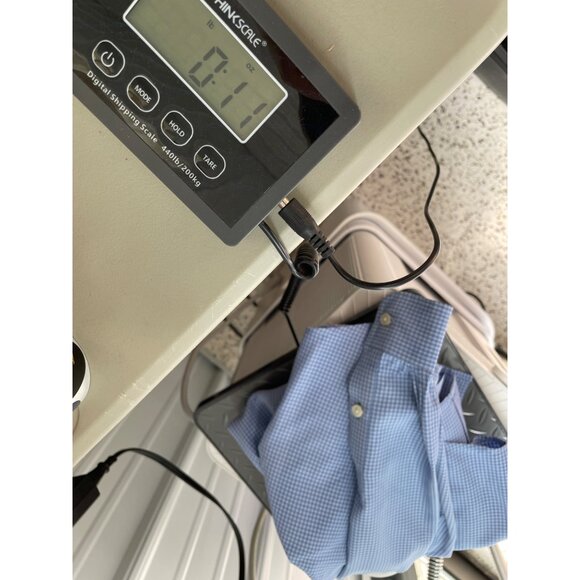 Tommy Hilfiger Golf Checkered Button Down Shirt Men XL Collared Blue Performance - Picture 4 of 6